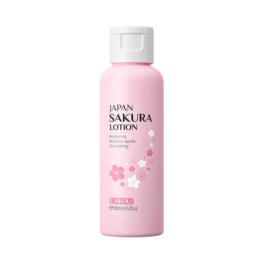 Sakura Face Lotion & Moisturizing Essence - Pore Minimizing Skin Repairing Elasticity Booster 100ml