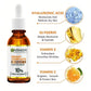 Vitamin C Brightening Face Serum - Blackhead Reducer Pore Minimizer Antioxidant Moisturizer 30ml