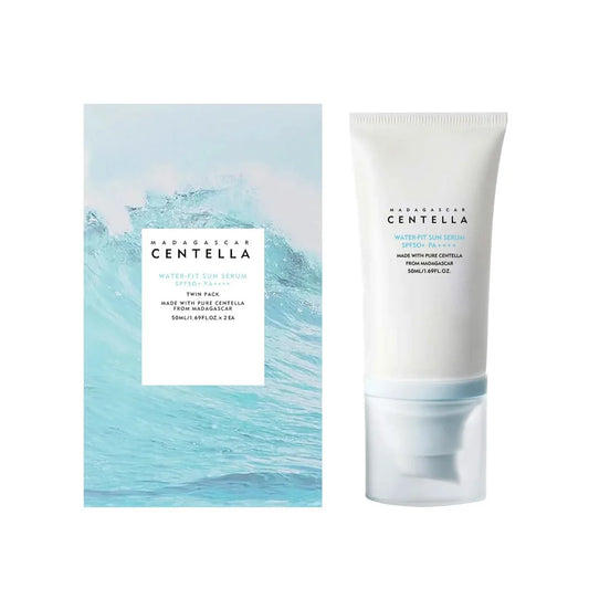 Centella SPF50+ Korean Facial Facial Sunscreen - Water-Based Moisturizing Non-Greasy 50ml